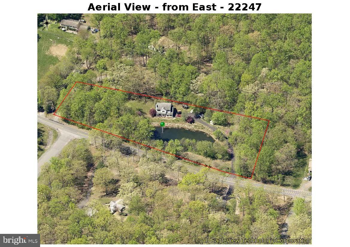 22247 Watson Road Leesburg, VA 20175 - Photo 47 of 54 East aerial view