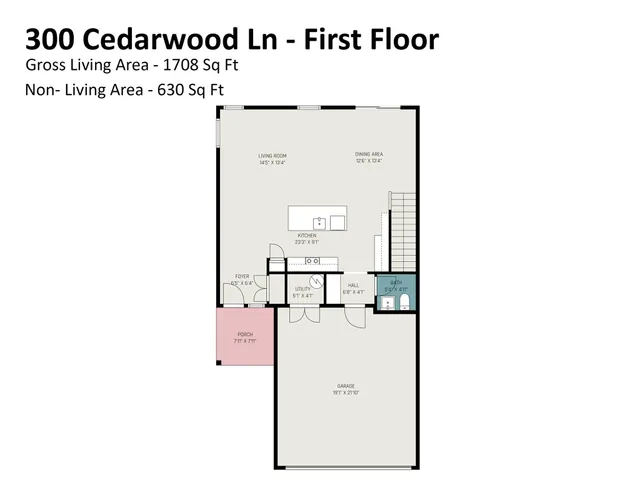 $449,500 | 300 Cedarwood Lane, Stallings, NC 28104