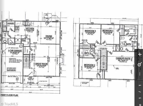 515 Kelly Road Greensboro, NC 27401 - Photo 2 of 2 1715 floor plan