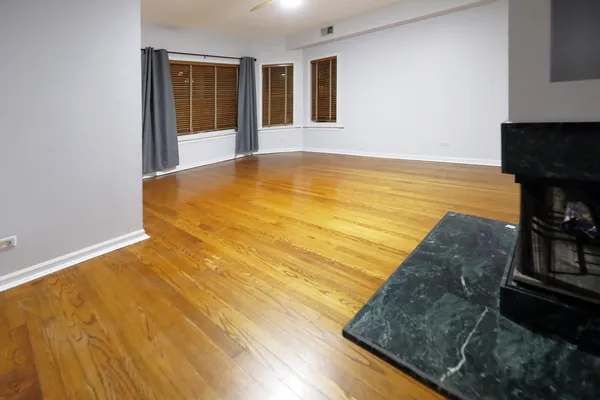 a view of an empty room with window