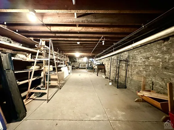 a view of storage and utility room