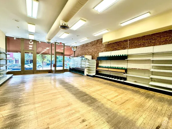 a view of an indoor swimming pool