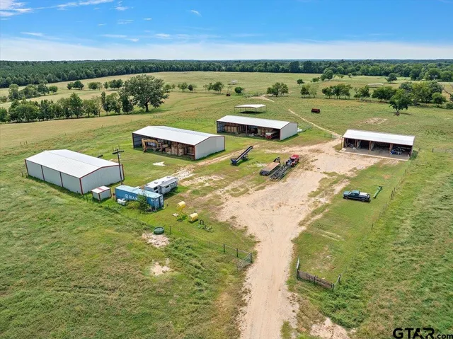 a view of a lake with houses