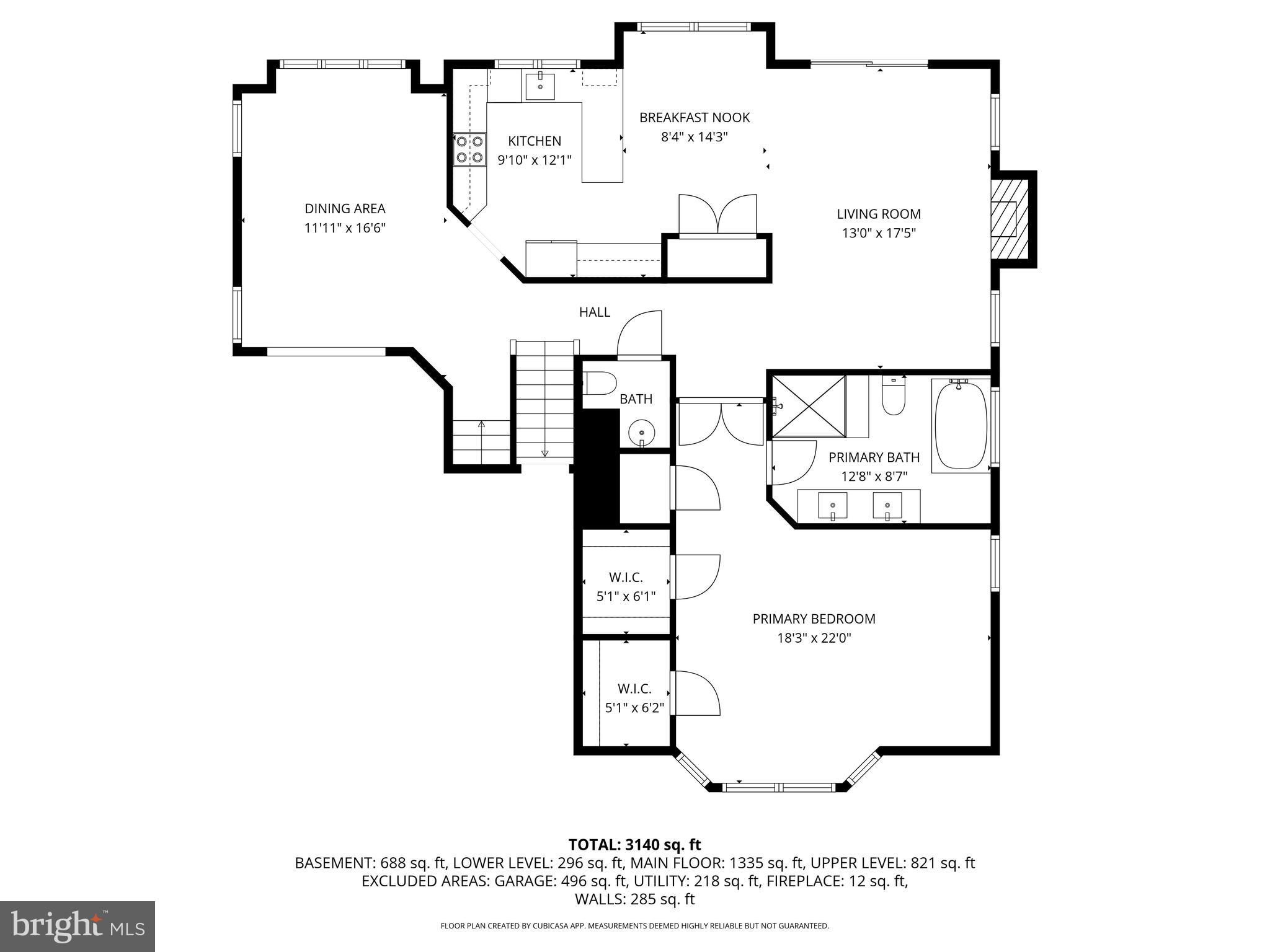 9505 Columbia Boulevard Silver Spring, MD 20910 - Photo 53 of 55 Floor Plan of Primary Level