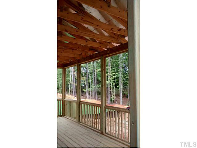 509 Plainview Avenue Raleigh, NC 27604 - Photo 5 of 6 Deck backing to wooded lot.
