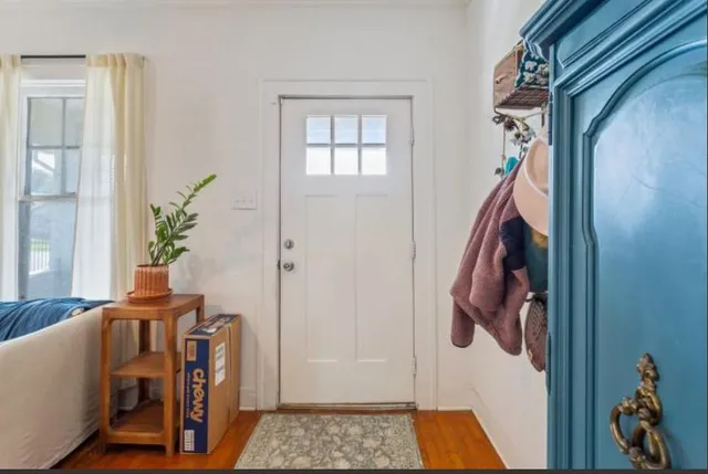 a view of walk in closet