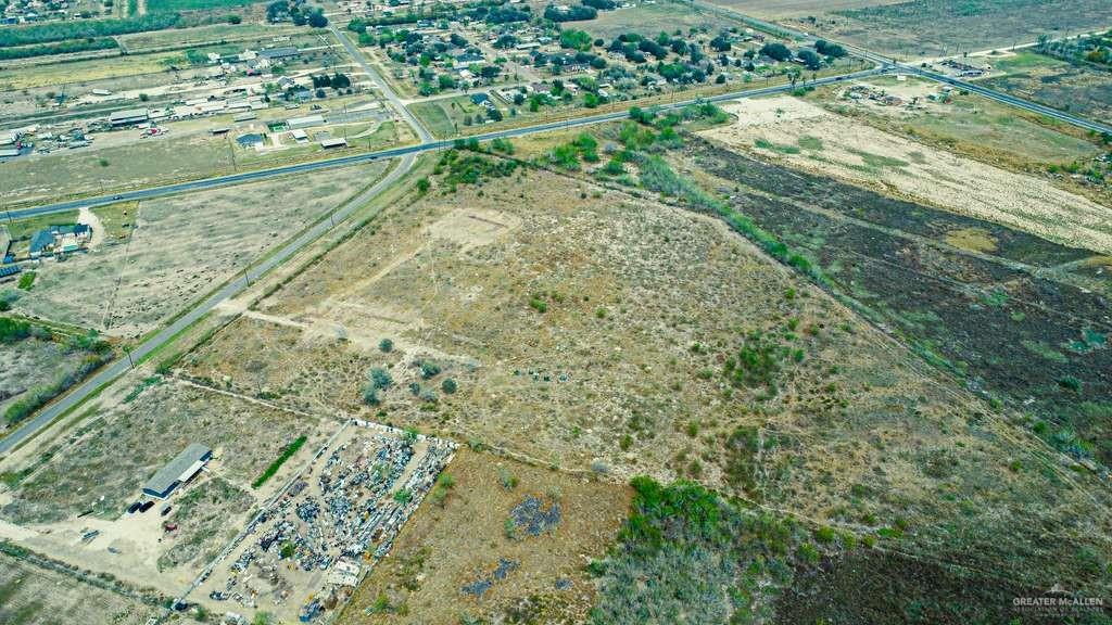 0 Sunflower Road Edcouch, TX 78538 - Photo 8 of 12 Aerial view of property's location with rural landscape