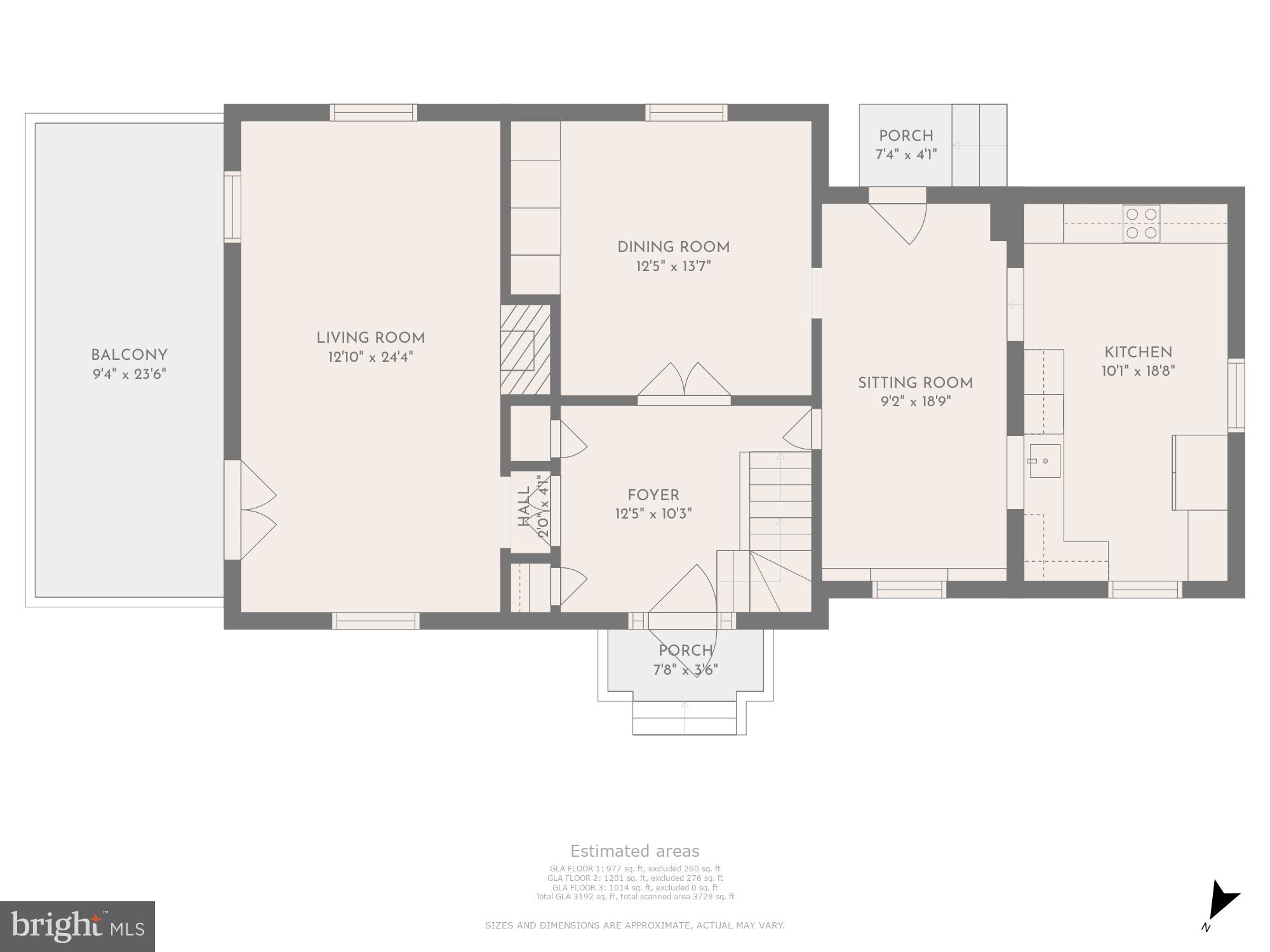 2445 Pickwick Road Baltimore, MD 21207 - Photo 55 of 58 Floor Plans: Main Level