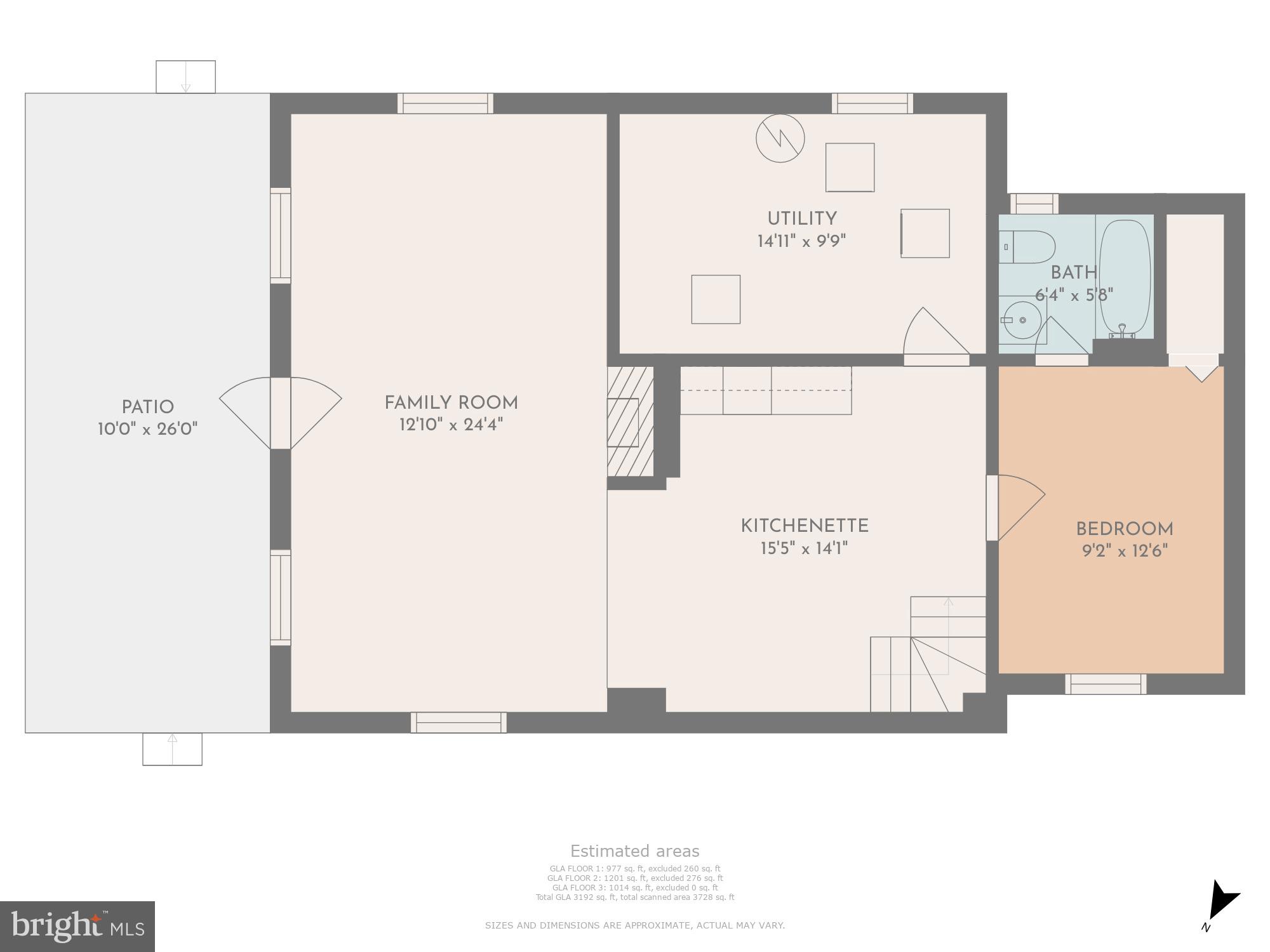 2445 Pickwick Road Baltimore, MD 21207 - Photo 57 of 58 Floor Plans: Lower Level