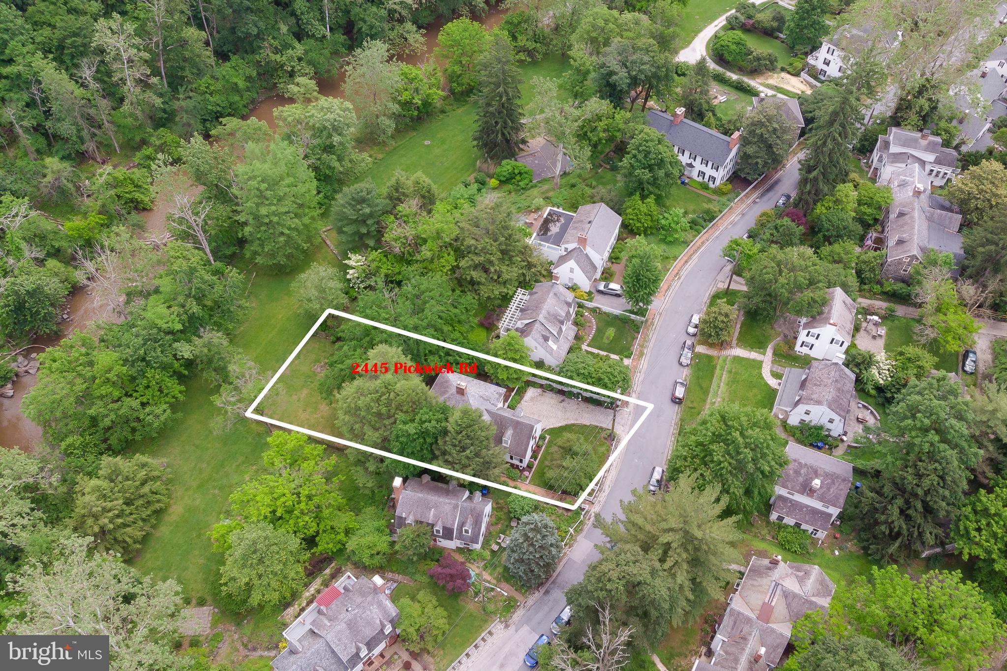 2445 Pickwick Road Baltimore, MD 21207 - Photo 8 of 58 Aerial 2