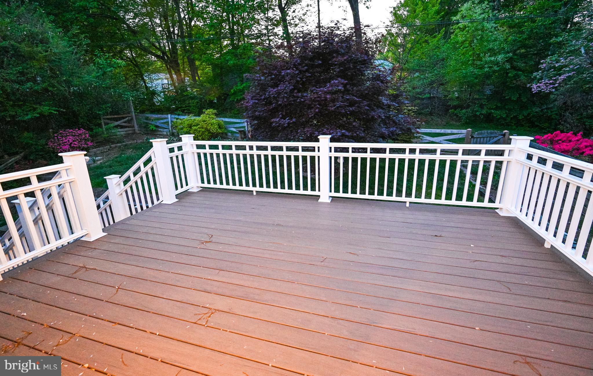 8110 Winter Blue Court Springfield, VA 22153 - Photo 23 of 24 a balcony with wooden floor