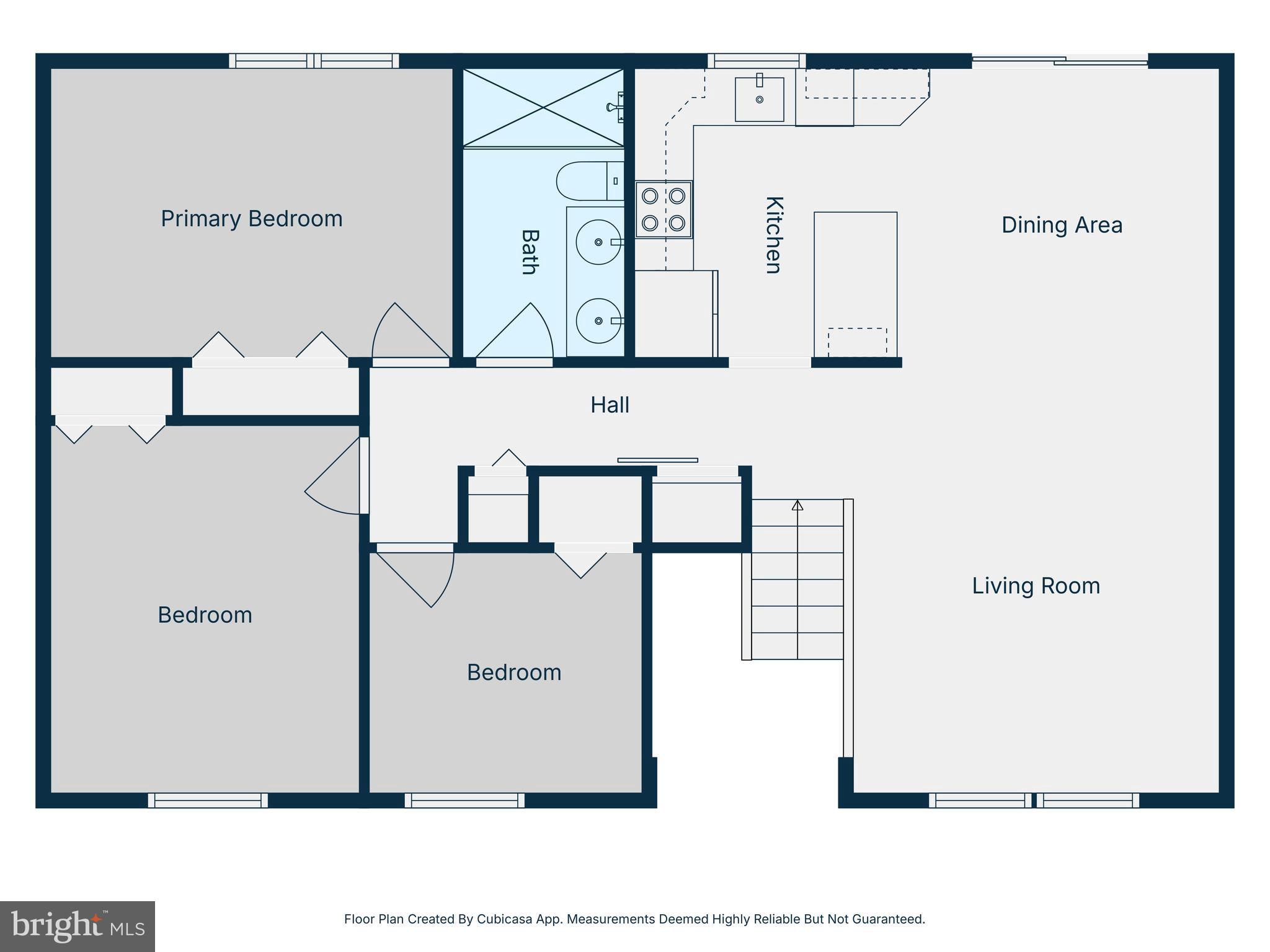 8110 Winter Blue Court Springfield, VA 22153 - Photo 4 of 24 a picture of a bathroom with a sink and a mirror