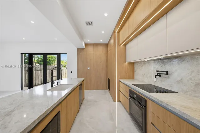 a view of an entryway with stairs