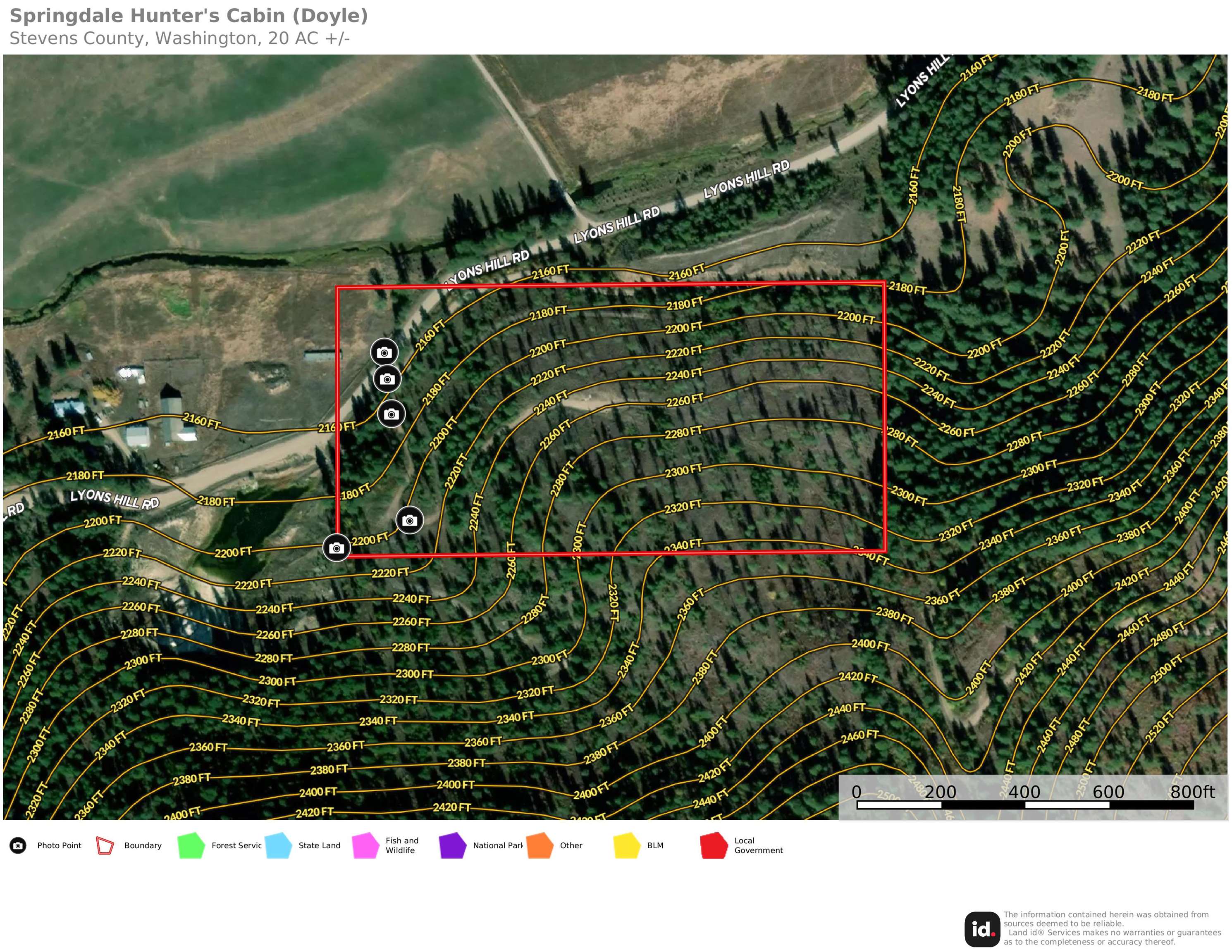 4962 Lyons Hill Road Springdale, WA 99173 - Photo 1 of 24