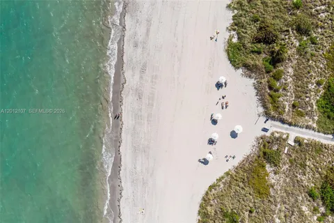 a view of an ocean beach