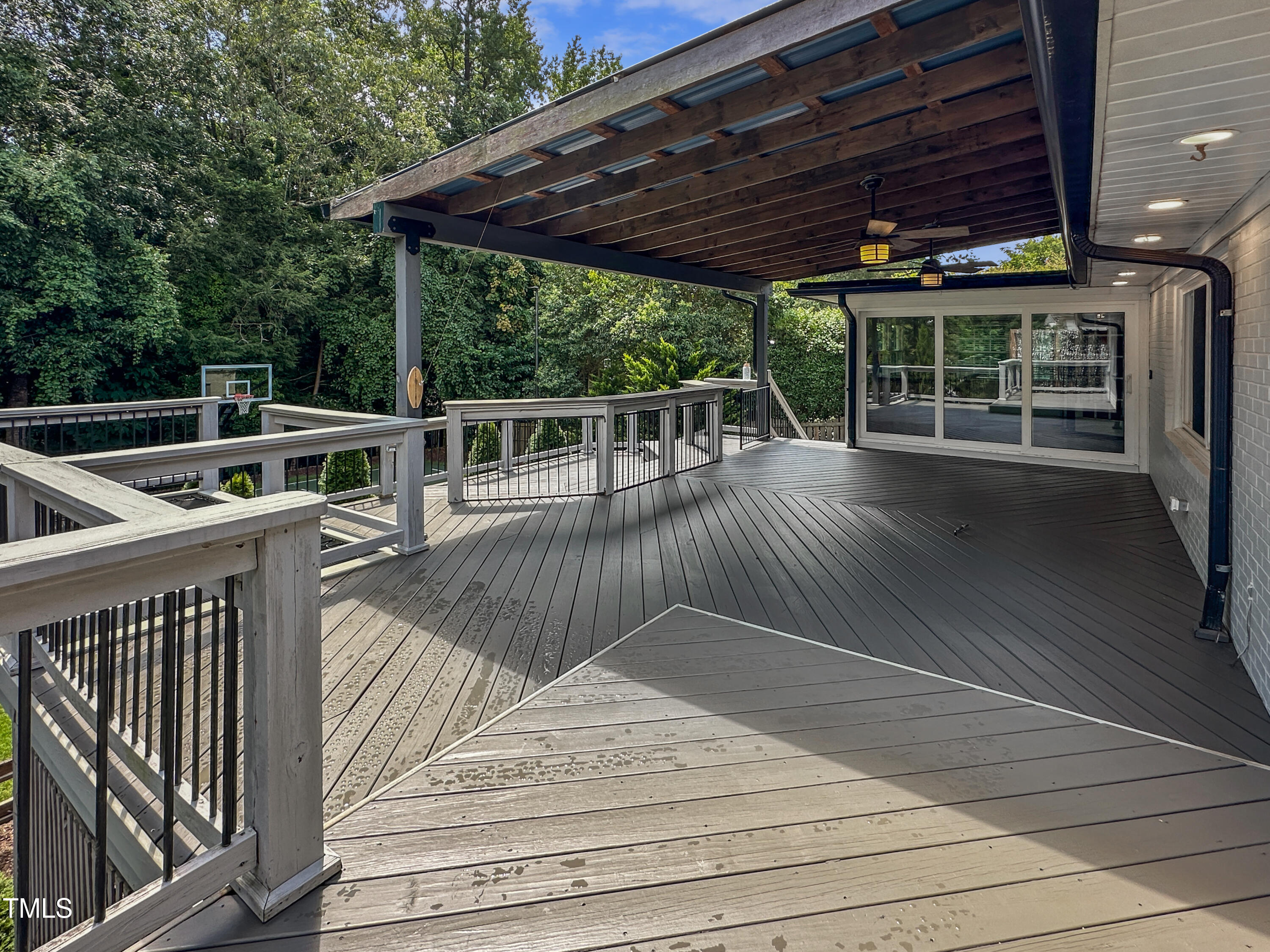 1318 Mayfair Road Raleigh, NC 27608 - Photo 44 of 52 Back Deck Upper Area