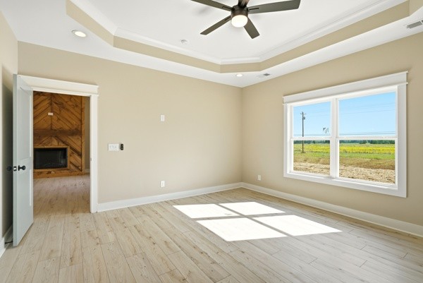 1180 Belfast Farmington Road Lewisburg, TN 37091 - Photo 29 of 41 a view of empty room with wooden floor and fan