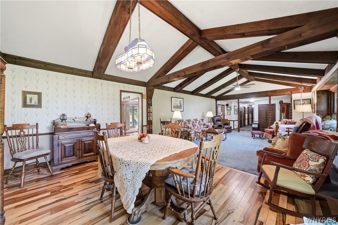 9950 Harper Road Darien, NY 14036 - Photo 31 of 50 Formal dining room into living room