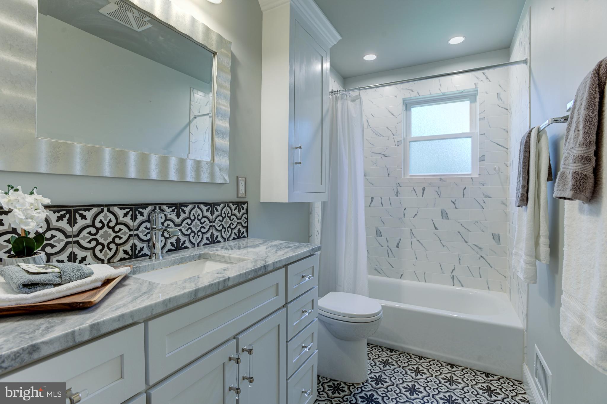 1804 Pot Spring Road Lutherville-Timonium, MD 21093 - Photo 29 of 67 Hall bath recently remodeled.