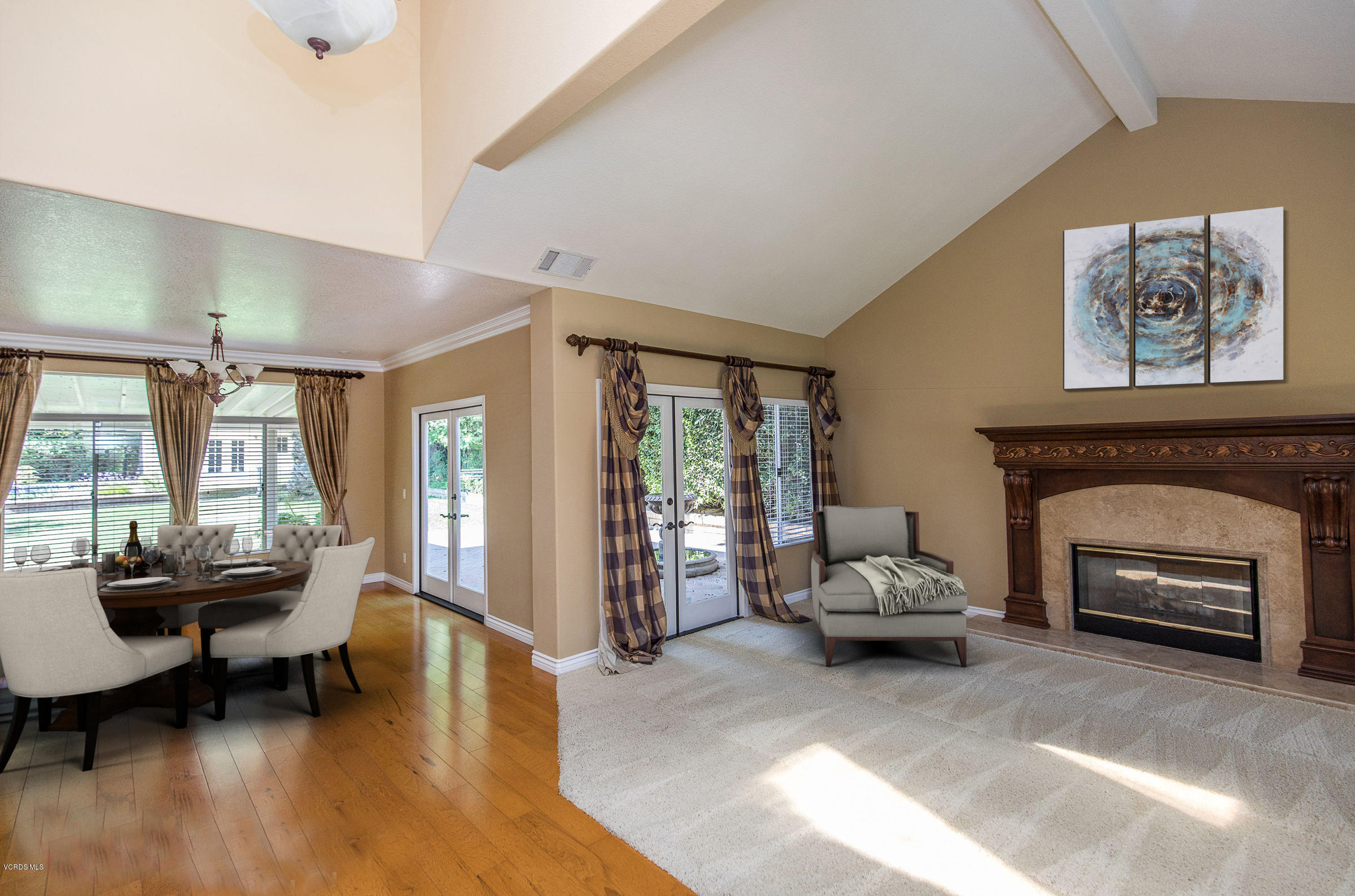 531 Bluegrass Street Simi Valley, CA 93065 - Photo 4 of 53 Living Room and Dining Room