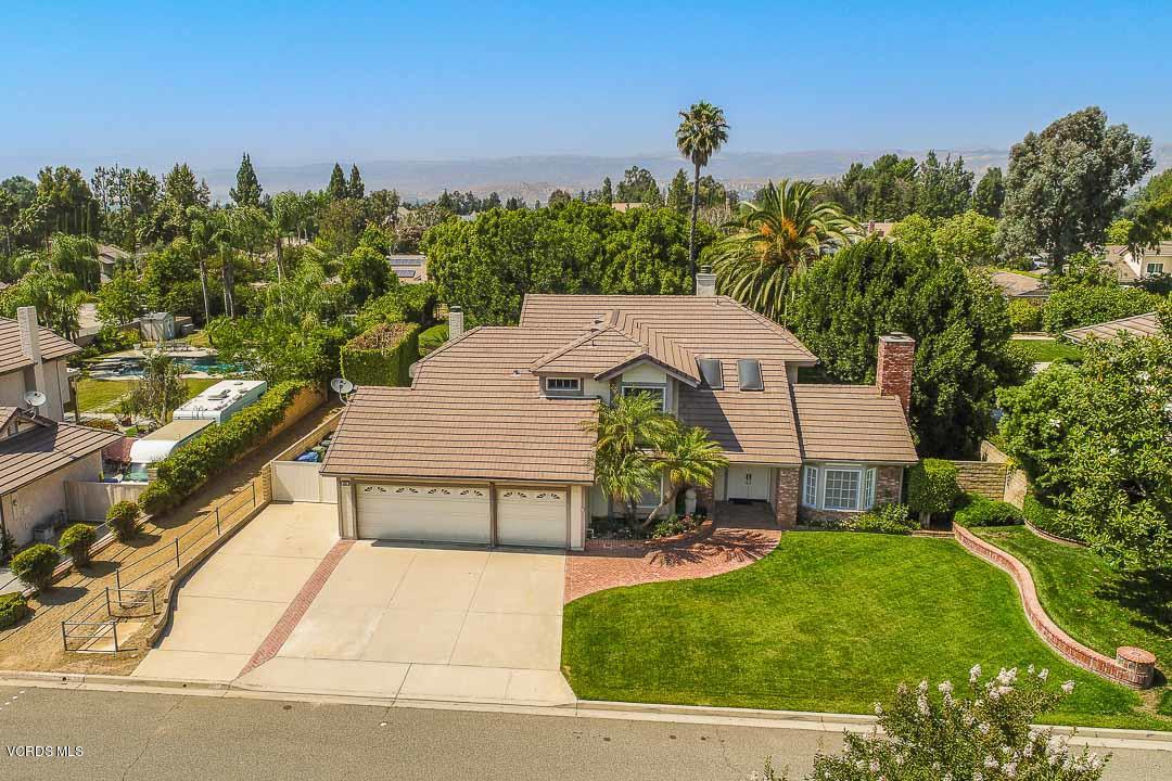 531 Bluegrass Street Simi Valley, CA 93065 - Photo 47 of 53 Aerial View