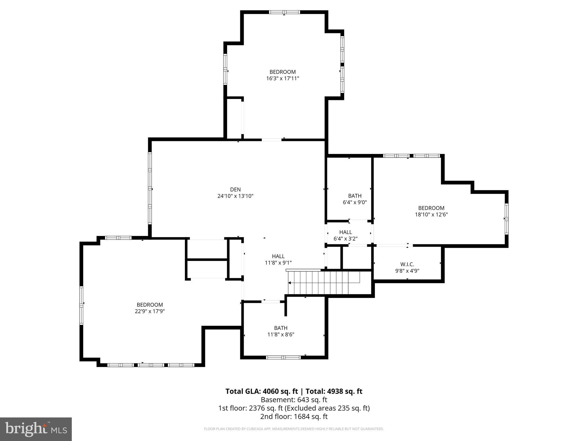 185 Biddulph Road Wayne, PA 19087 - Photo 76 of 77 2nd floor floor-plans