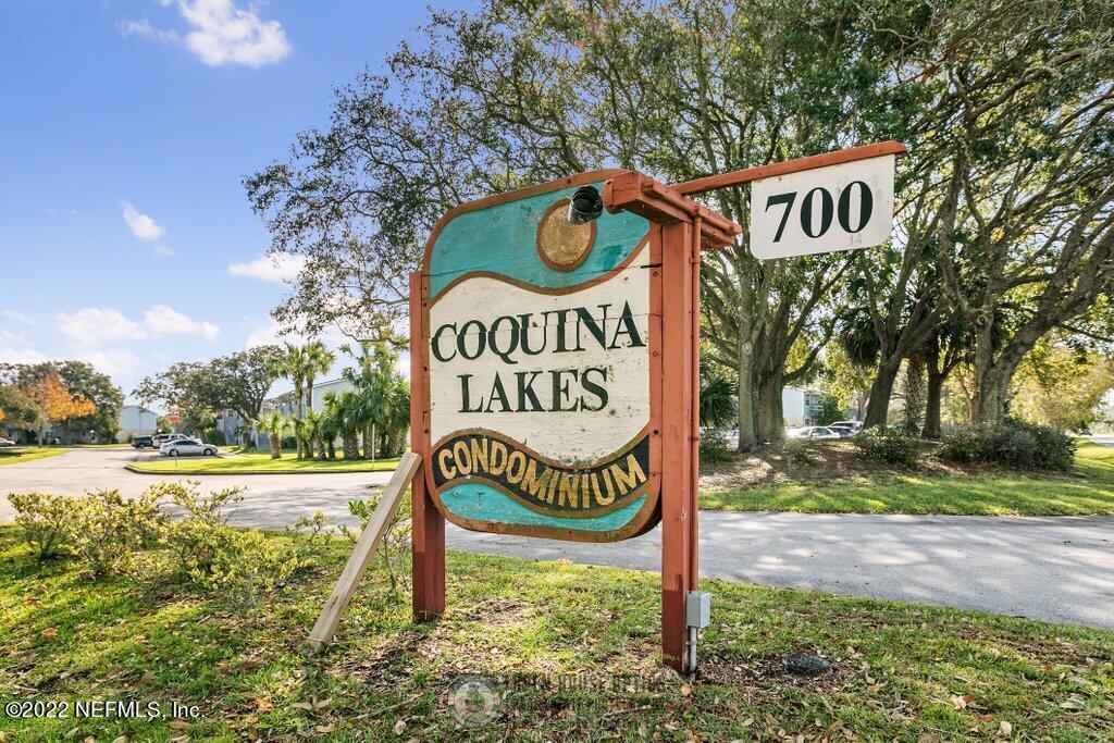 700 West Pope Road, Unit A6 St. Augustine, FL 32080 - Photo 22 of 25 a sign that is on the side of the road