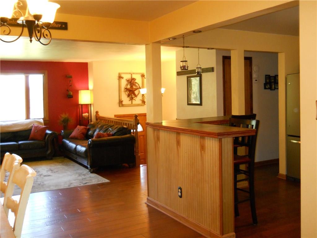 220 Moore Road Washington, PA 15301 - Photo 16 of 25 view of the living area - hardwood floors throughout the main level
