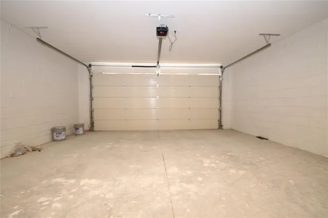 an empty room with a empty space