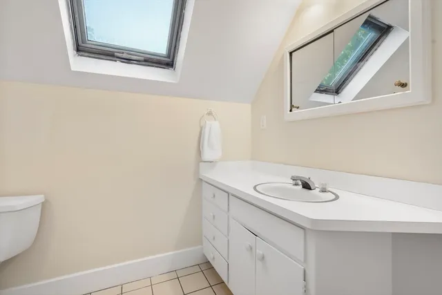 a bathroom with a sink and a toilet
