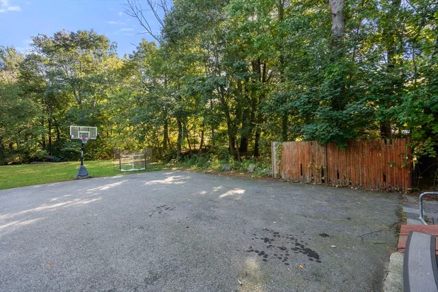 a view of a out door space area