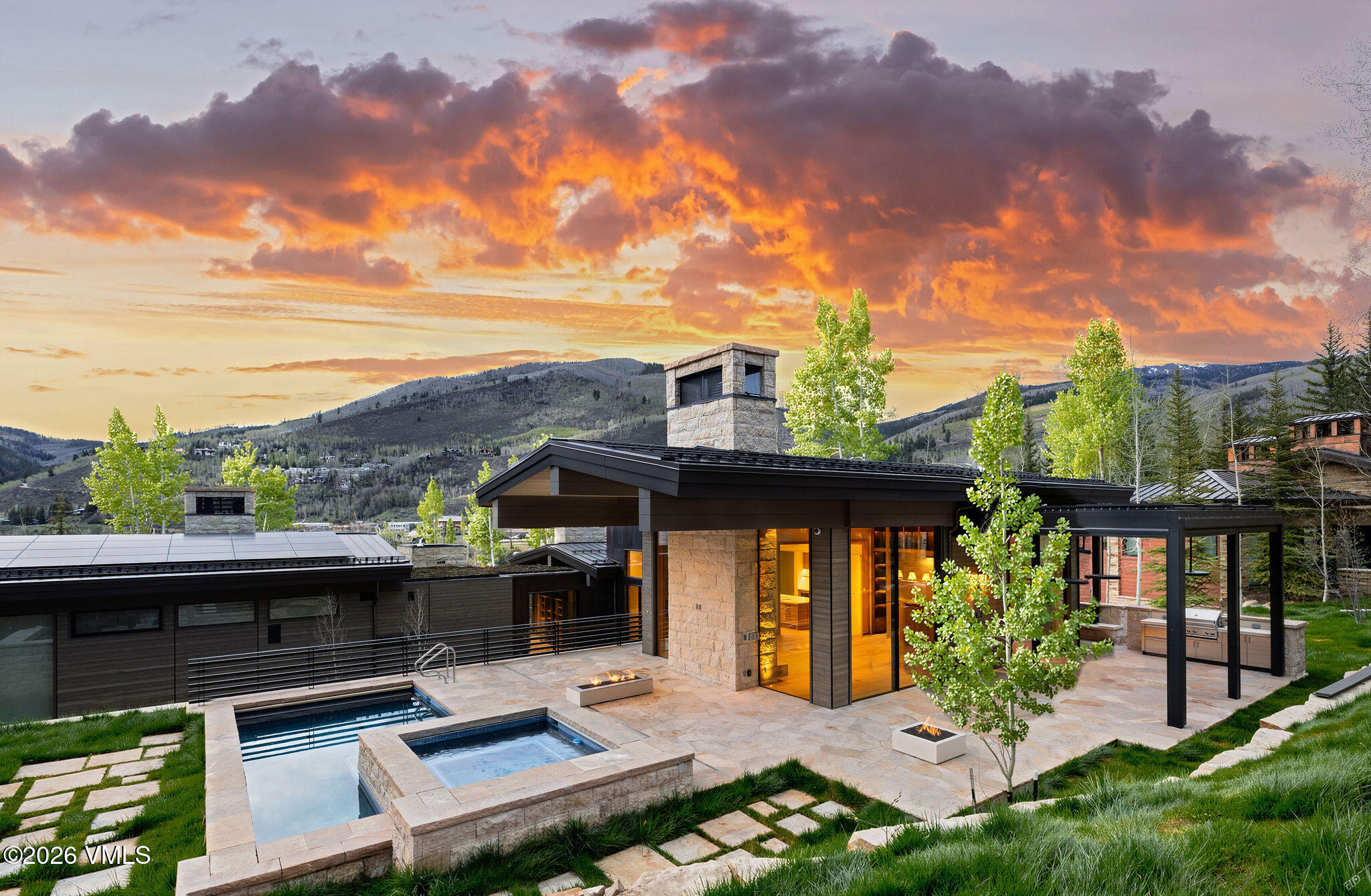 466 West Forest Road Vail, CO 81657 - Photo 14 of 20 2605_466_forest_rd_a_exterior_rear_a_veg