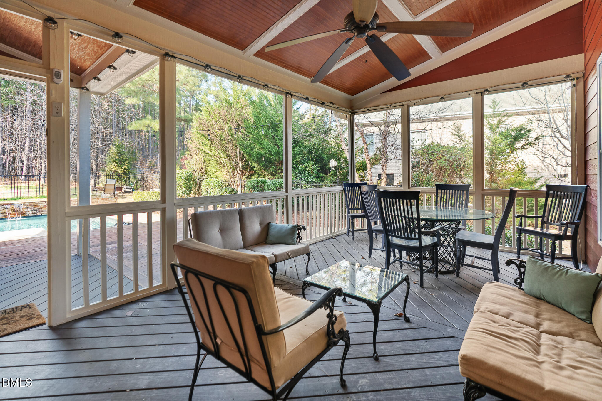 3608 Griffice Mill Road Raleigh, NC 27610 - Photo 42 of 64 Screened in Deck