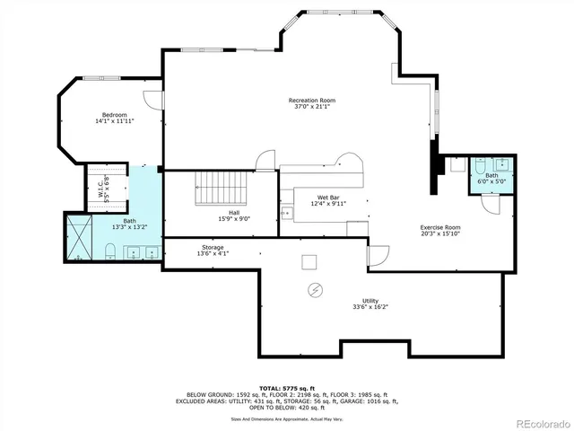 a picture of floor plan