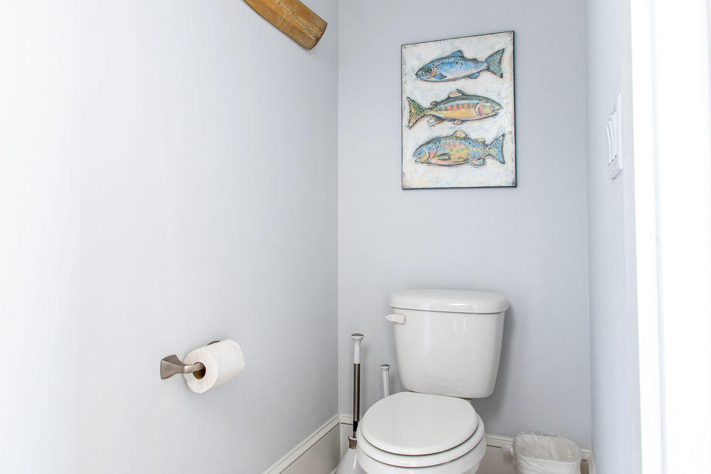 76 West Crabbing Hole Ln Inlet Beach Inlet Beach, FL 32461 - Photo 26 of 86 a white toilet sitting next to a white walls
