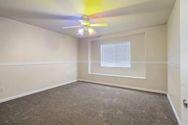 a view of a backyard with a garden