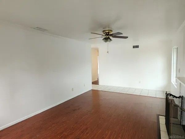 wooden floor in an empty room