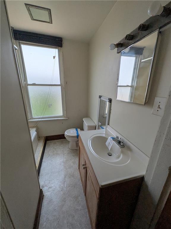 709-711 Fruit Way McKees Rocks, PA 15136 - Photo 37 of 37 a bathroom with a sink and a mirror