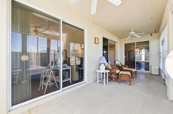 an aerial view of a house with a ocean view