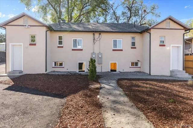 a view of outdoor space and yard