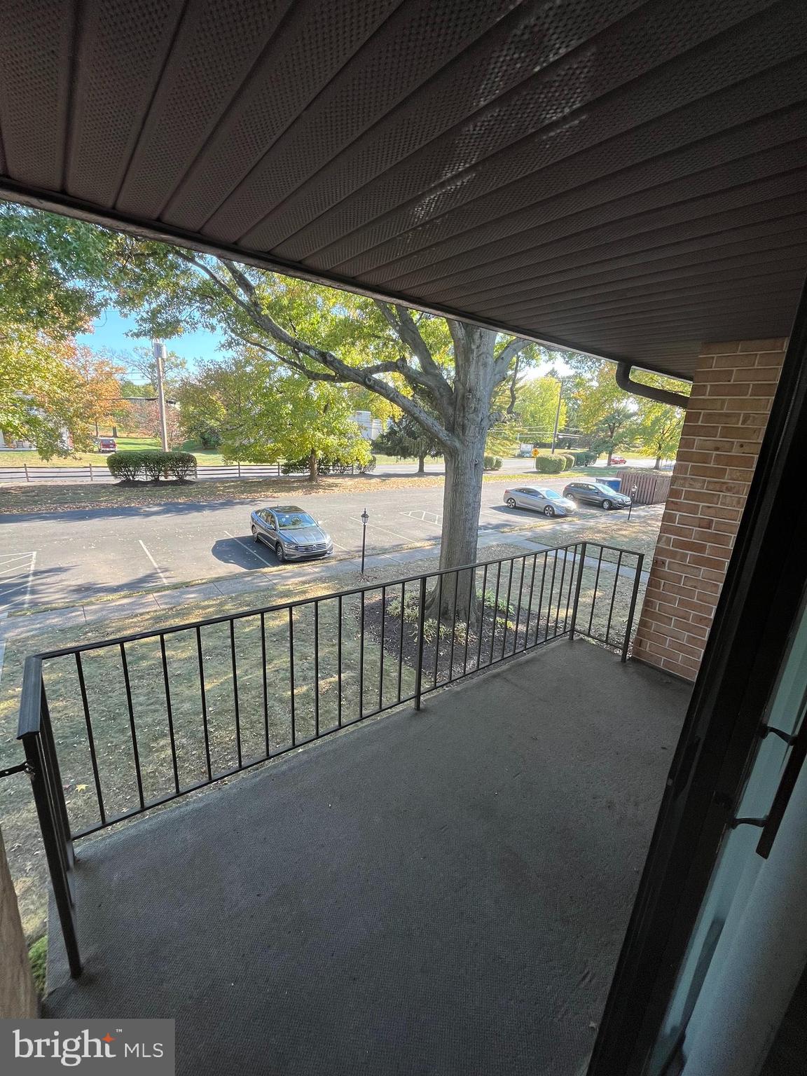 612 North Shady Retreat Road, Unit 14 Doylestown, PA 18901 - Photo 22 of 22 a view of balcony with furniture and garden