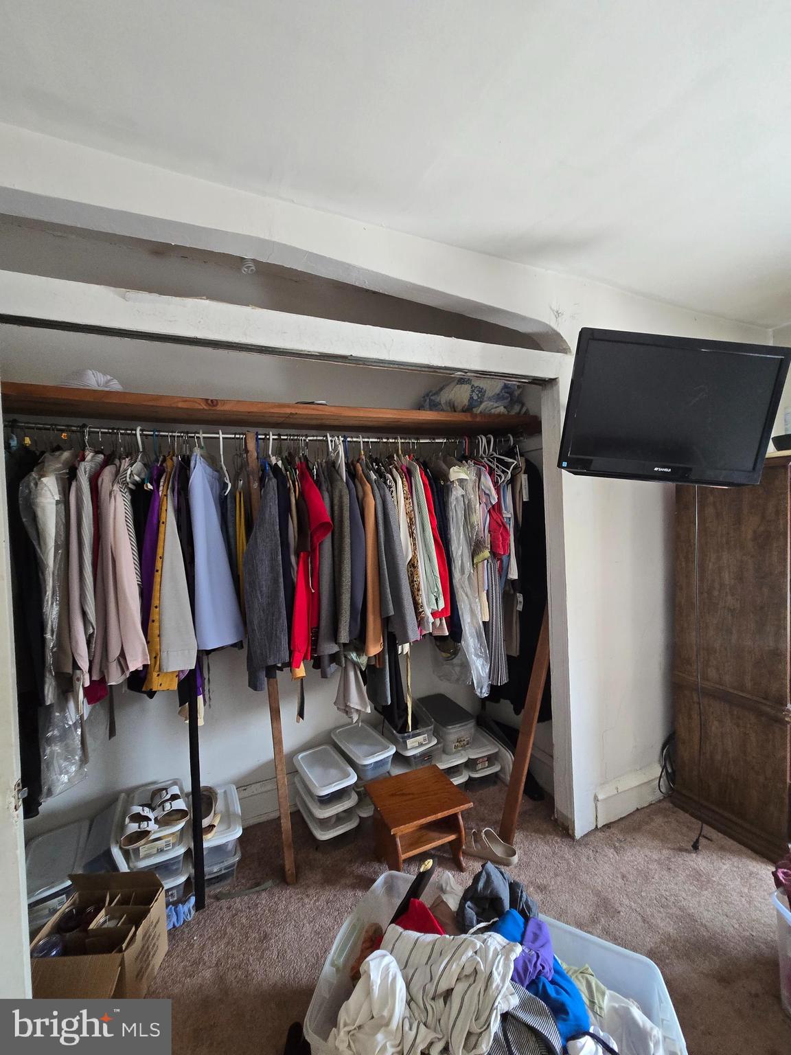 1959 Georgian Road Philadelphia, PA 19138 - Photo 19 of 29 a view of walk in closet with clothes and shoes