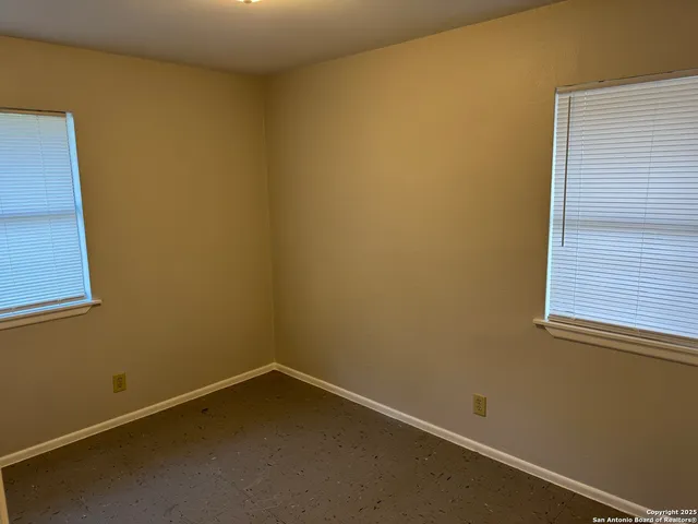 a view of a small space