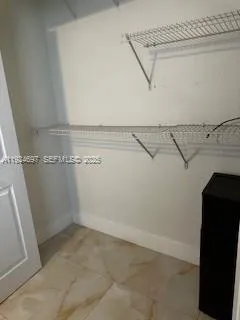 a view of walk in closet
