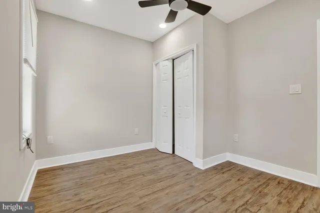 wooden floor in an empty room