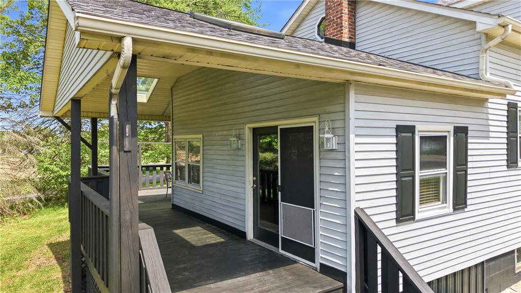 2310 South Keel Ridge Road Hermitage, PA 16148 - Photo 41 of 50 BACK COVERED PORCH