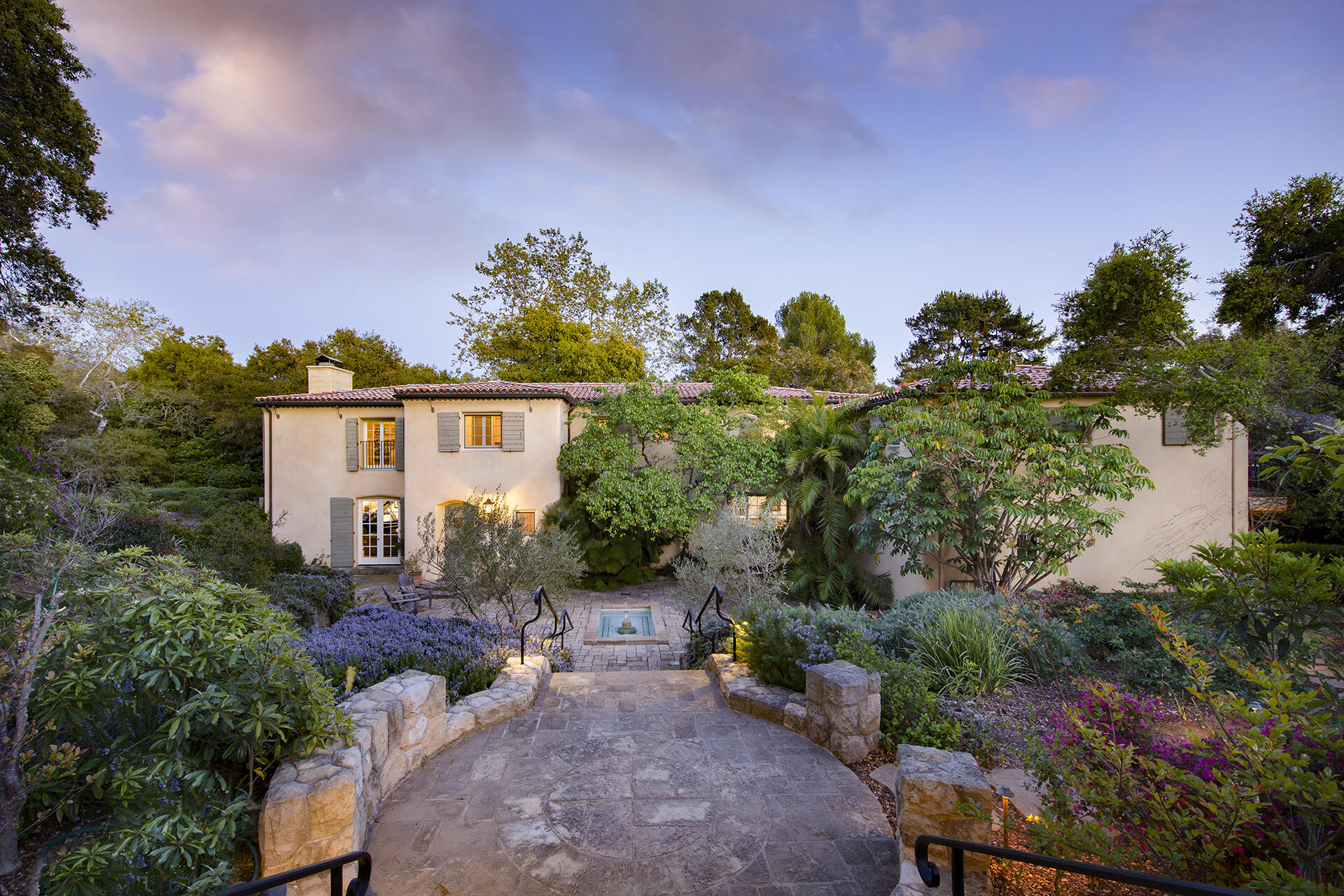 640 El Bosque Road Montecito, CA 93108 - Photo 36 of 36 a view of a house with a yard