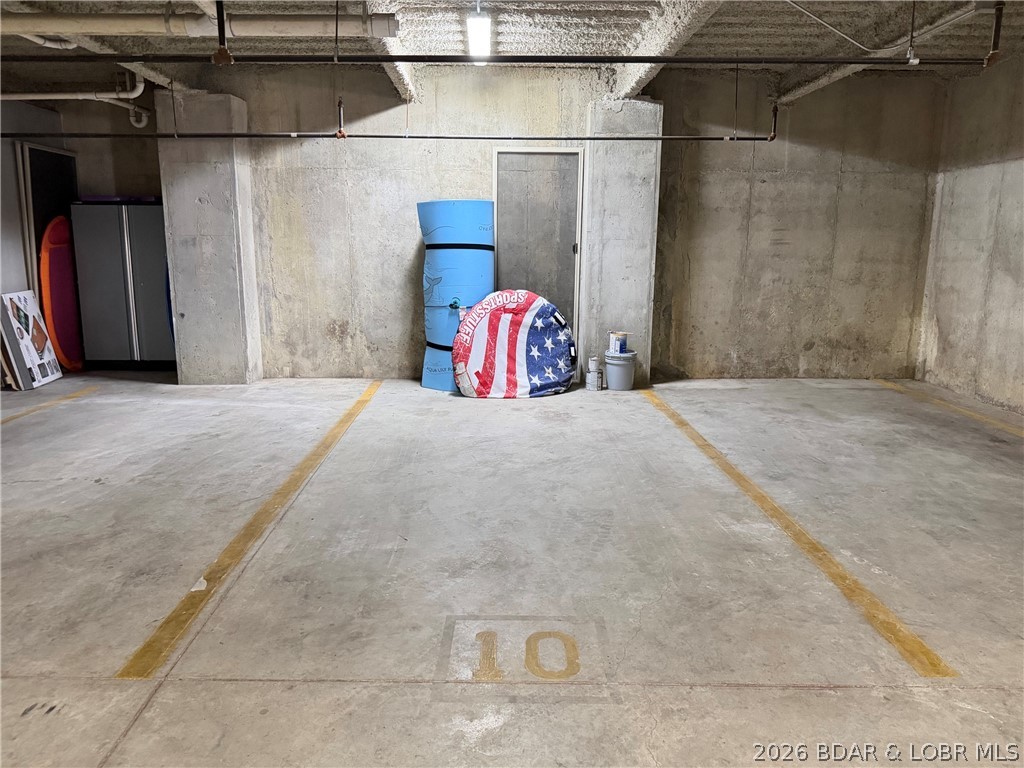 3168 Twin Rivers Point, Unit 4E Camdenton, MO 65020 - Photo 45 of 59 Under ground garage parking spot #10