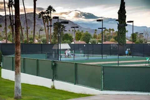 a view of a tennis court