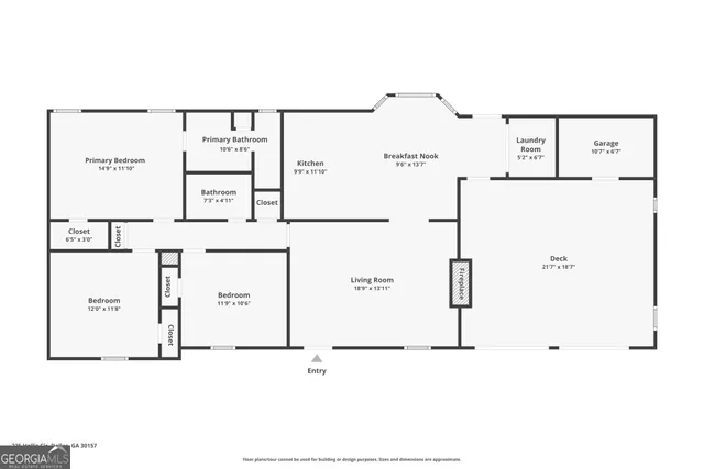 $1,745 | 225 Hollis Circle, Dallas, GA 30157